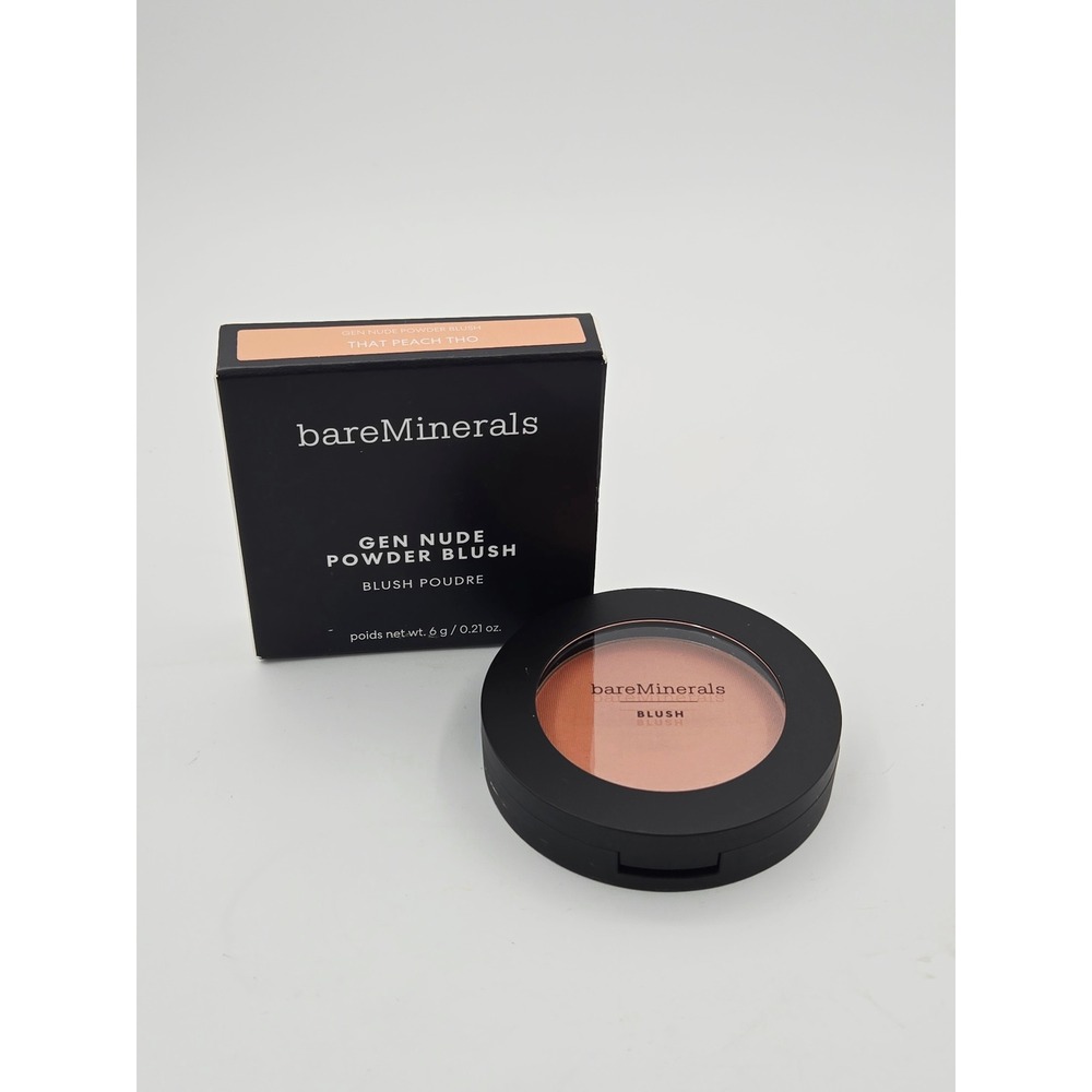 bareMinerals Gen Nude Powder Blush That Peach Tho 6g 0.21oz New in Box